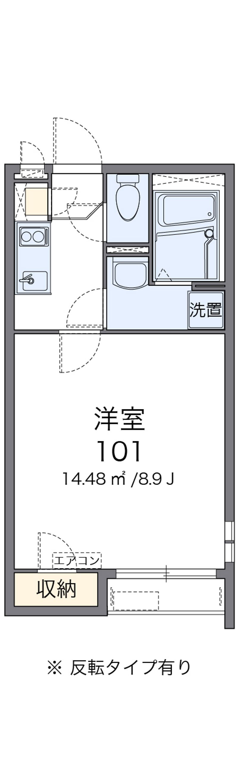 クレイノグランドソレーユⅠ 間取図