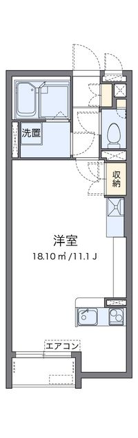 レオネクストサンシャインⅢ 間取り図