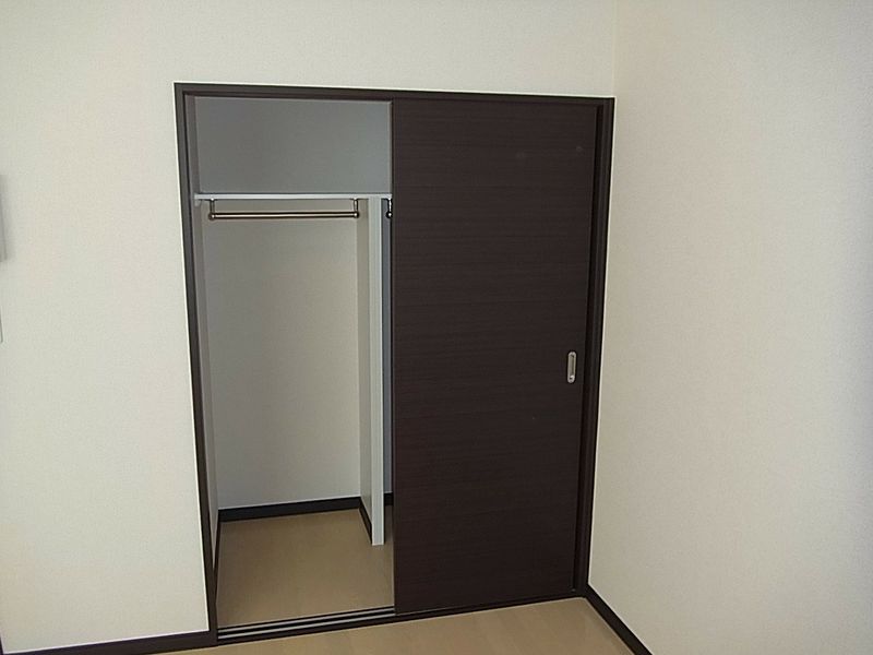 レオパレスカーサ　ソレアード 収納