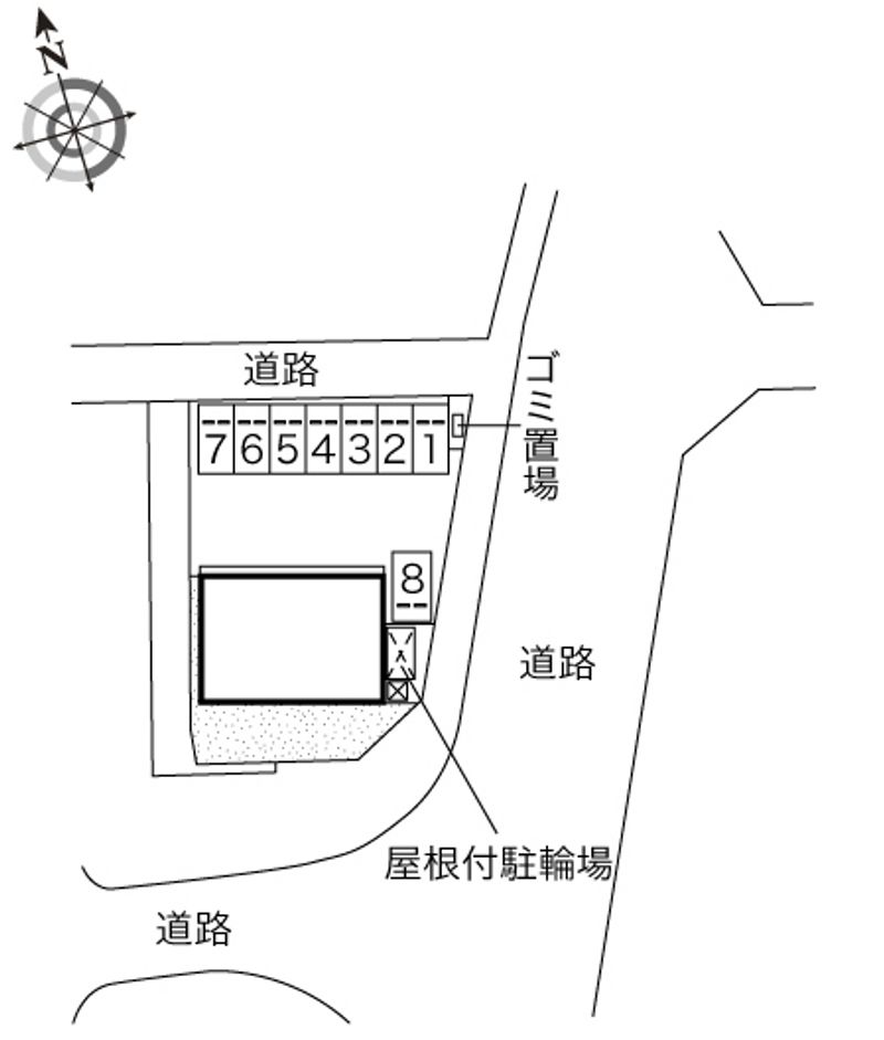 レオネクストＭｉｋａｚｕ 配置図