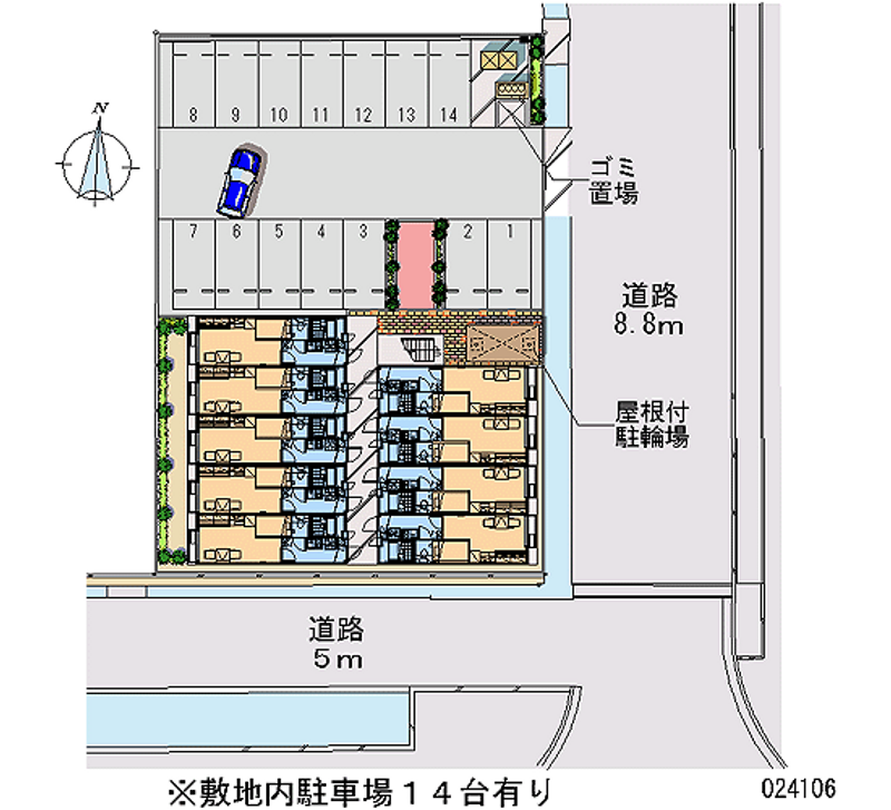 24106月租停车场