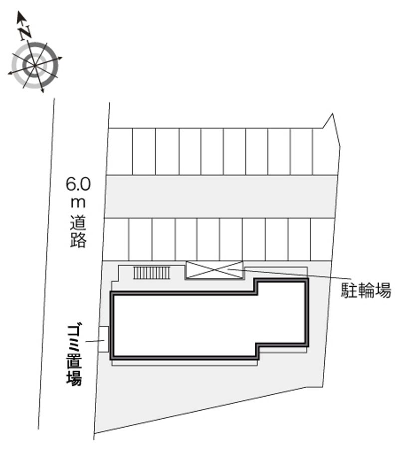 レオパレスＤＡＩＳＥＮ 配置図