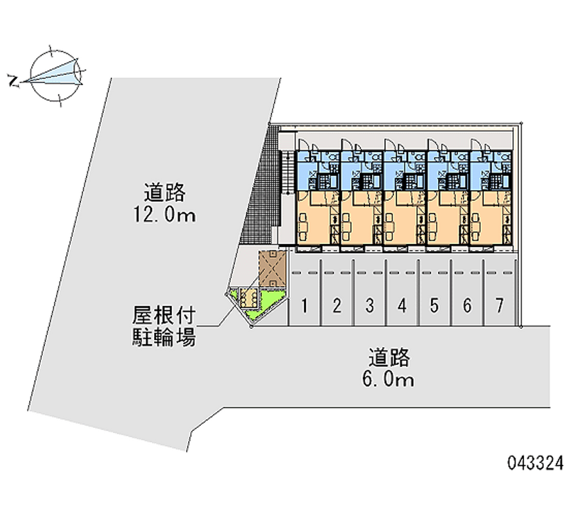 43324月租停车场