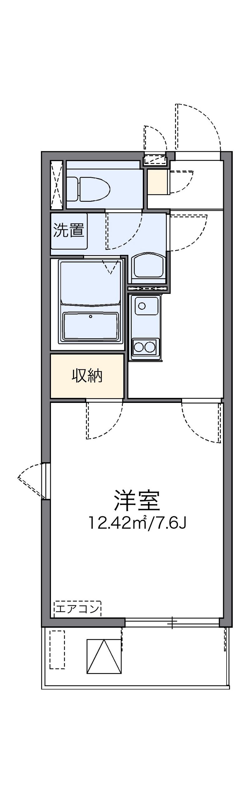 レオネクストヴォラーレ 間取図