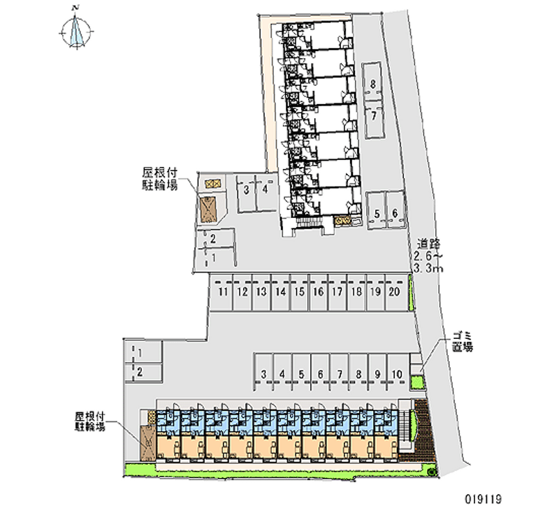 19119 Monthly parking lot