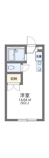 レオパレスローザンヌⅡ 間取り図