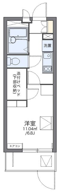 レオパレスグレース石橋 間取り図