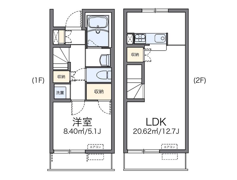 レオネクストＦＣブラボーＡ 間取図
