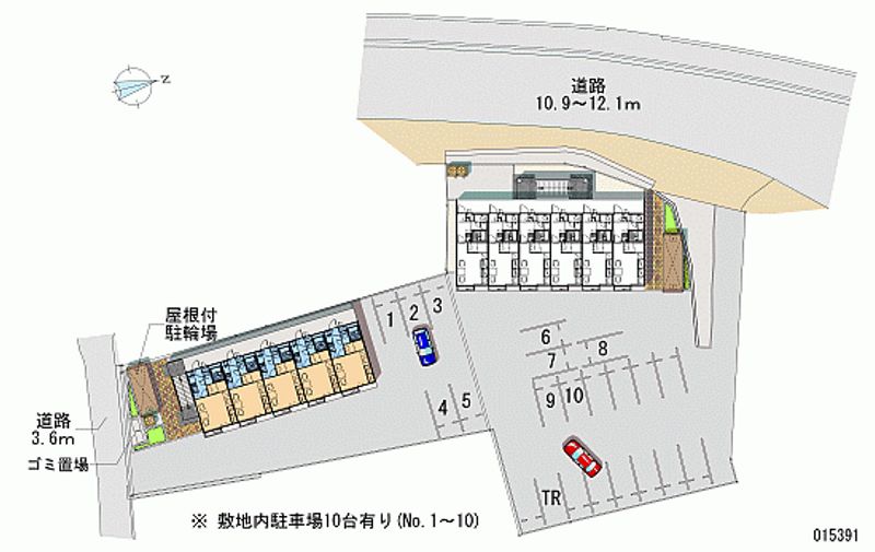 レオパレスＣｏｍｏｄｏⅠ 月極駐車場