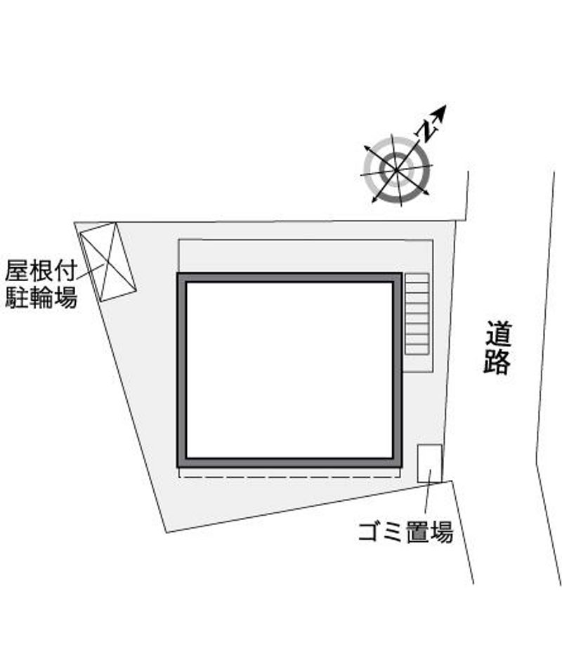 レオパレス里ノ前 配置図