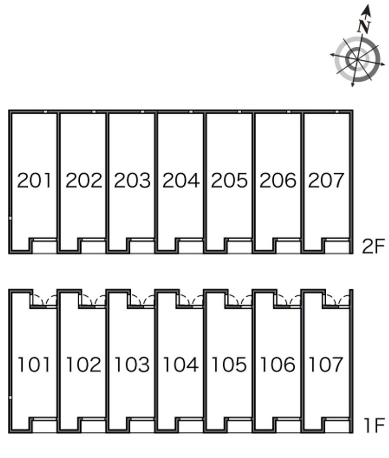 レオネクストエストレーラ 間取配置図