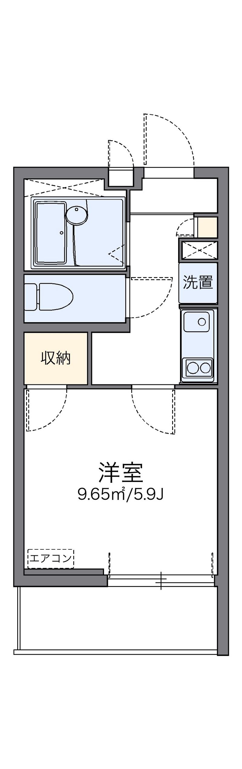 レオネクスト横浜カンパネラ 間取り