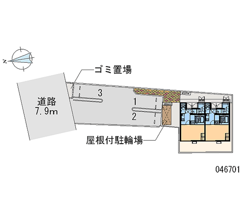 レオネクストハマーハウス 区画図