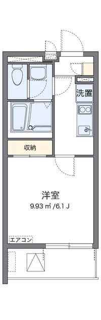 クレイノ栞 間取り図