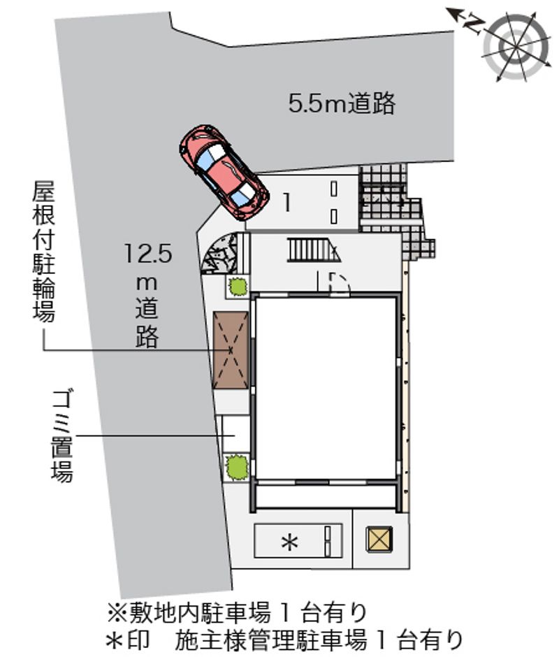 クレイノいなぎ 配置図
