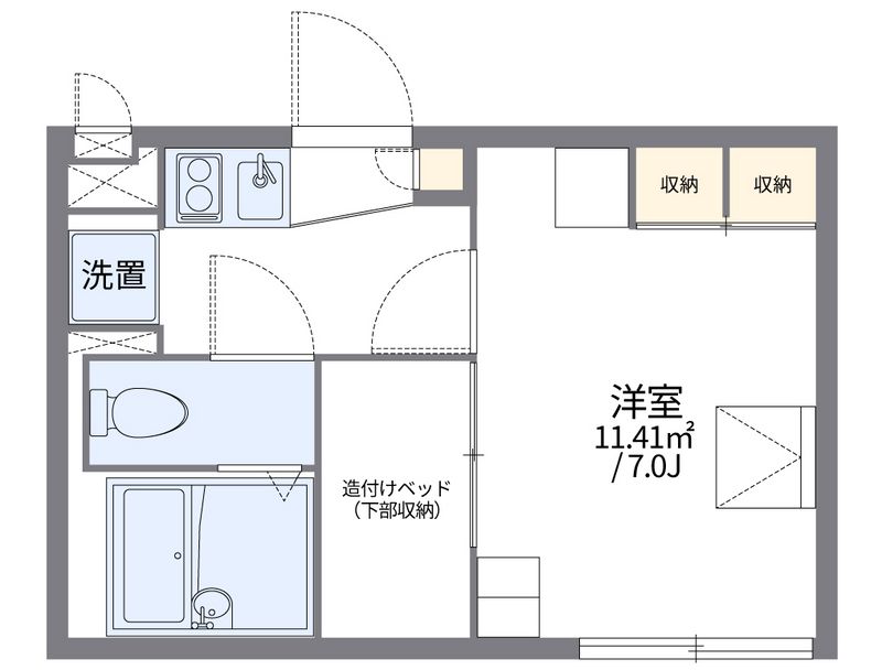 レオパレスＲｙｏｕｍａ 間取図