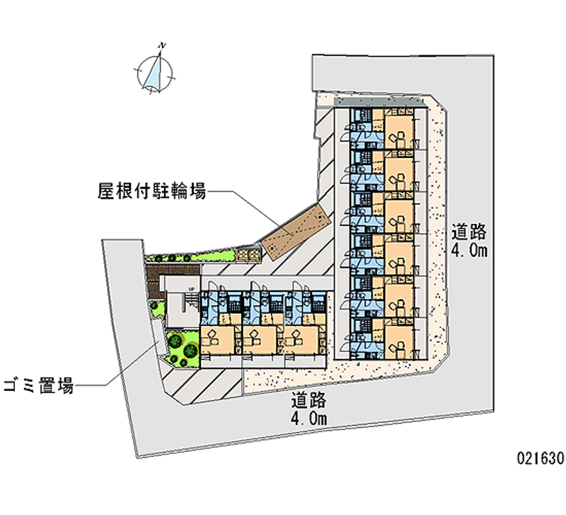 レオパレスルーエンハイム 区画図