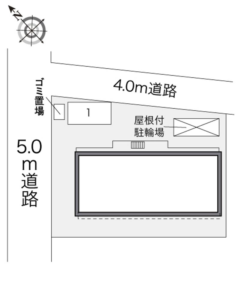 レオパレスサライ 配置図