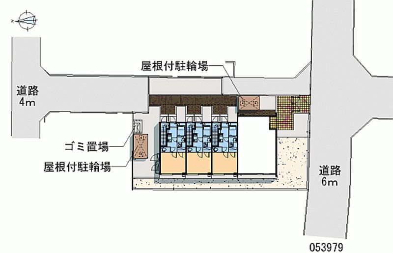 レオネクストてんまや 区画図