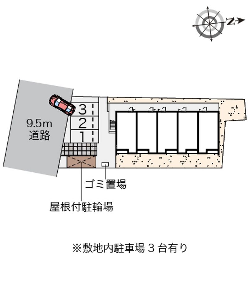 クレイノプランドール 配置図