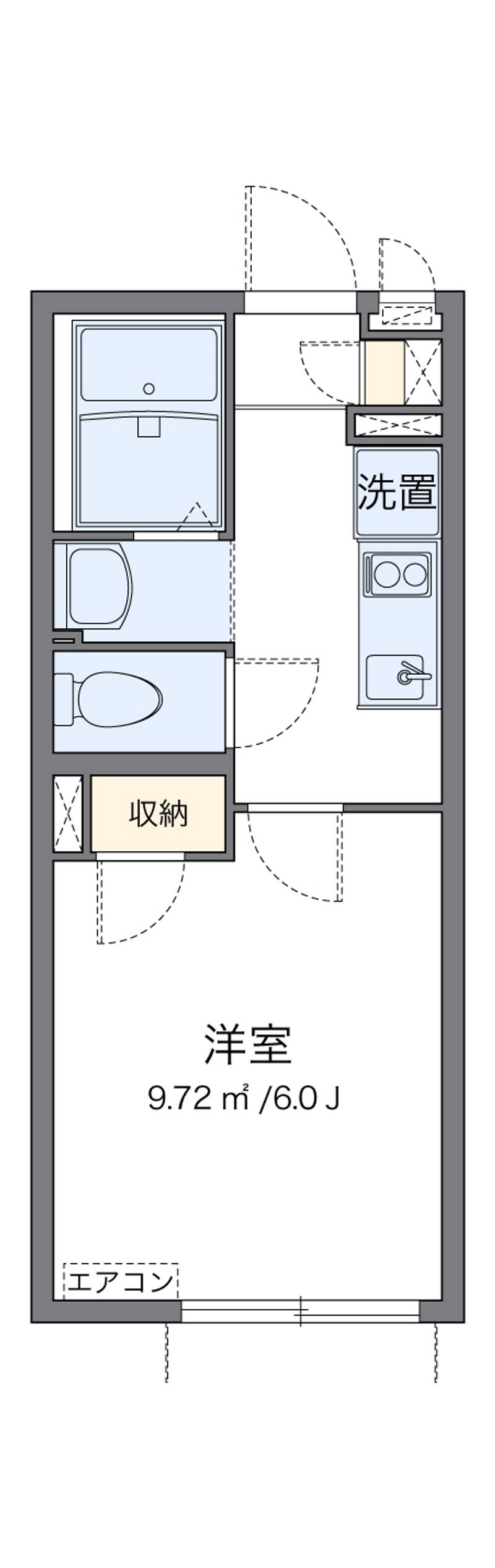 クレイノ保土ヶ谷 間取図