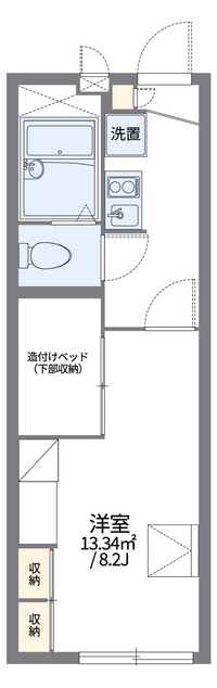 レオパレスグローリーＭＨＫＹ 間取り図