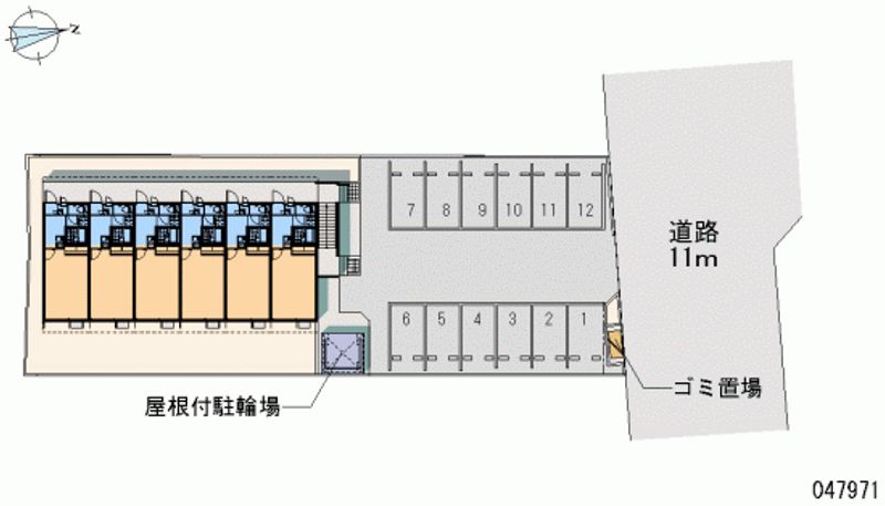 レオパレスマ　メゾンみなと 月極駐車場