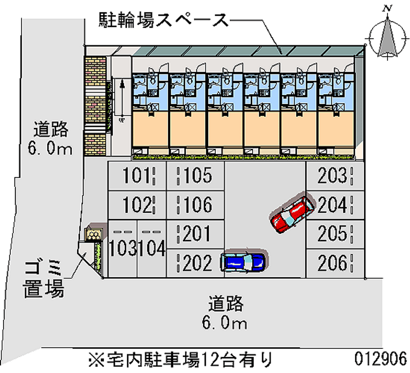 12906 Monthly parking lot