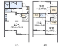 レオネクストガルテン南が丘 間取り図