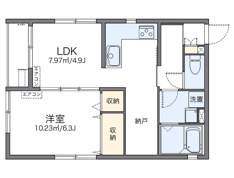 クレイノフェリーチェ 間取図