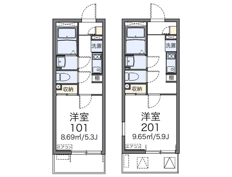 レオネクスト赤堤グランデ 間取図