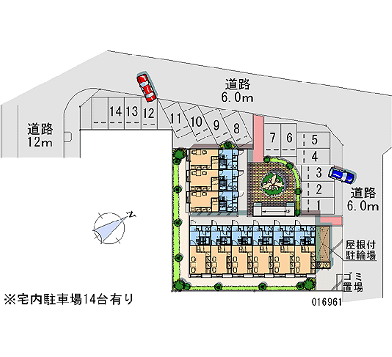 レオパレス松楼 月極駐車場