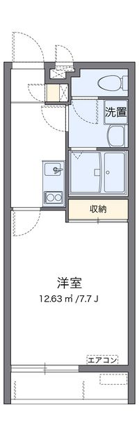 クレイノしあわせベイエリア 間取り図