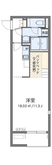 ミランダセブンハイツ 間取り図