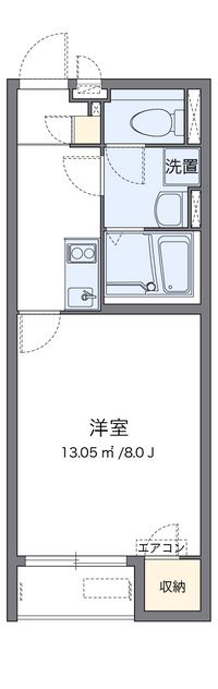 クレイノオレンジドア 間取り図