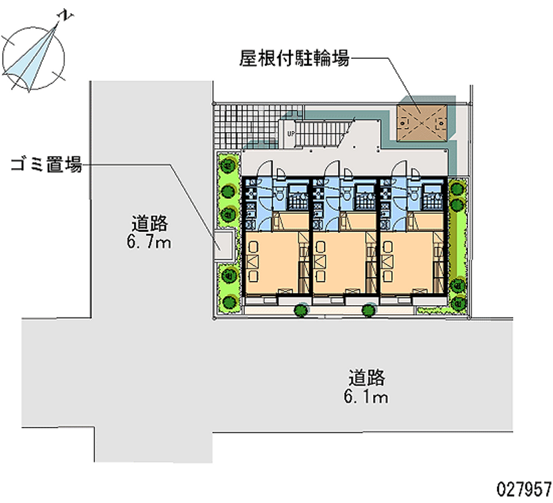 leopalace Minami Kugahara Sơ đồ khu đất