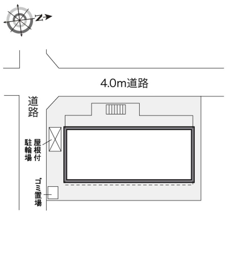 レオパレスボムールⅢ 配置図