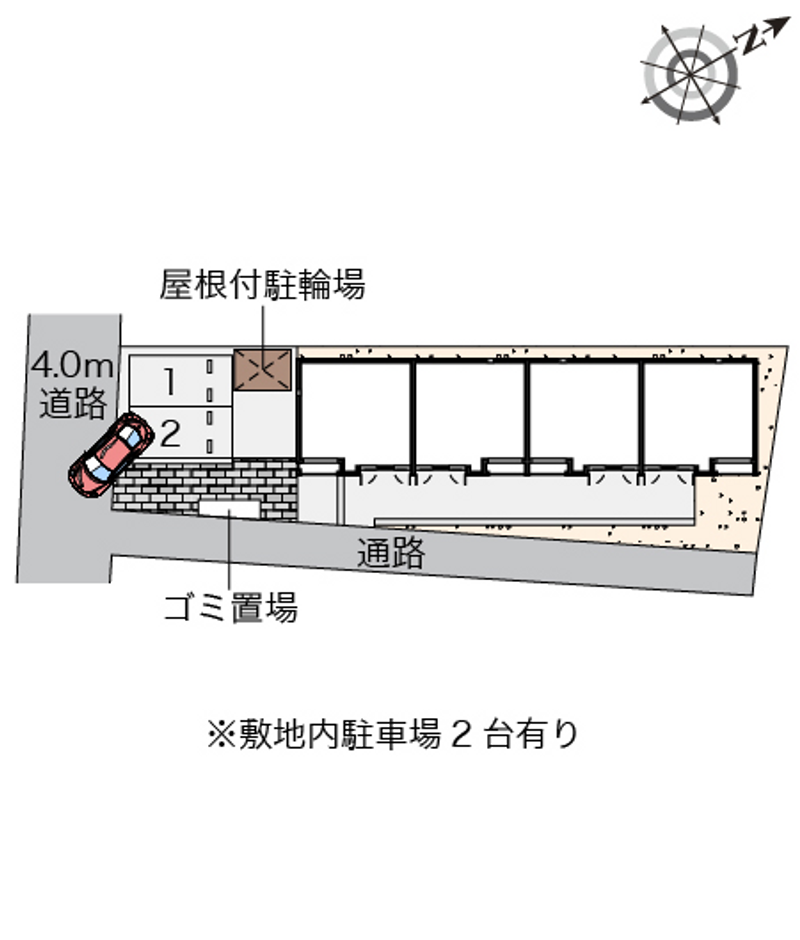 クレイノプロースト 配置図