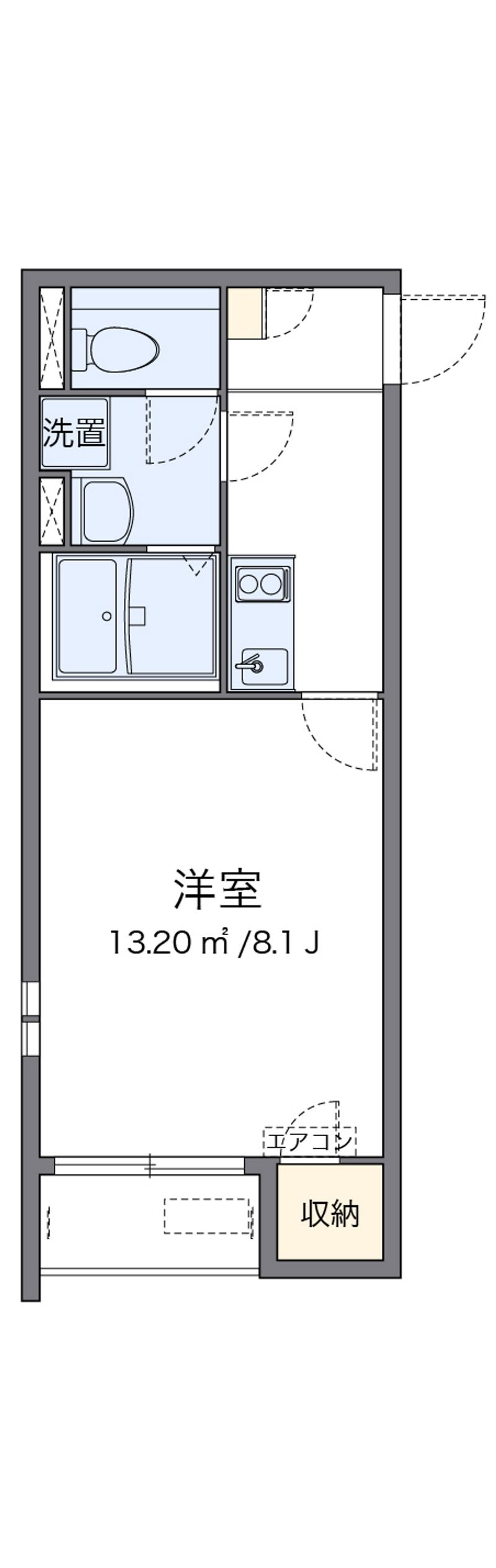 クレイノネオストリーム 間取り