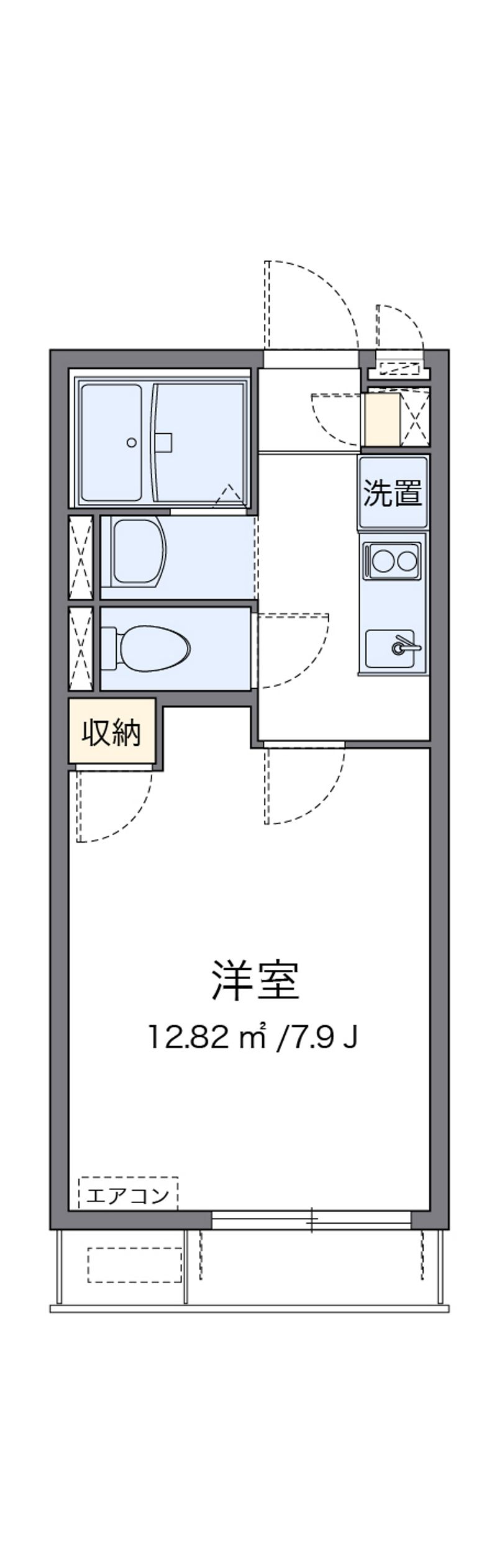 クレイノルーチェ幕張 間取図