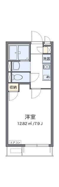 クレイノルーチェ幕張 間取り図