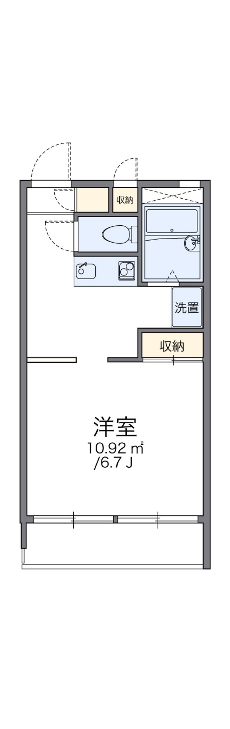 leopalace Kanamecho II 户型图