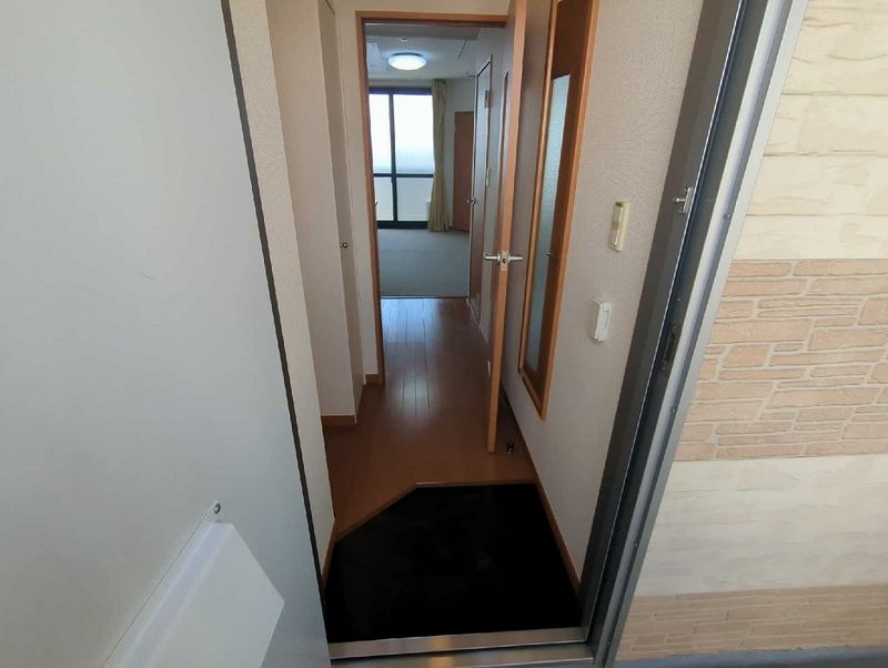 レオパレスコスモスカイⅡ 玄関