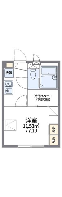 レオパレス清直緒 間取り図