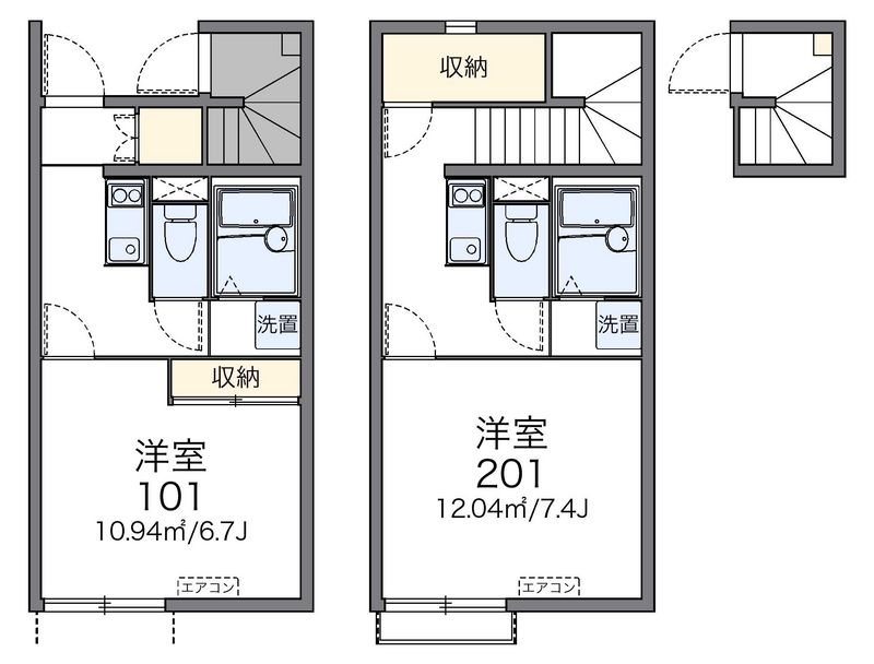 レオネクスト上南三 間取図