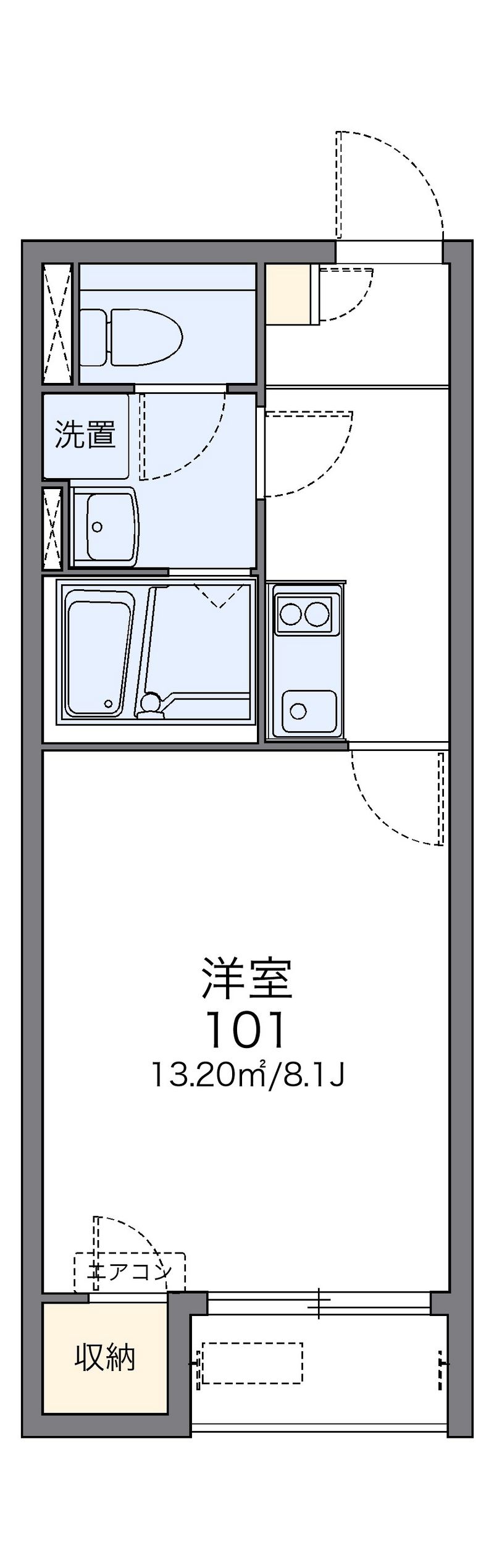 レオネクストグレイセス 間取図