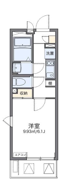 レオネクストローズ 間取り図