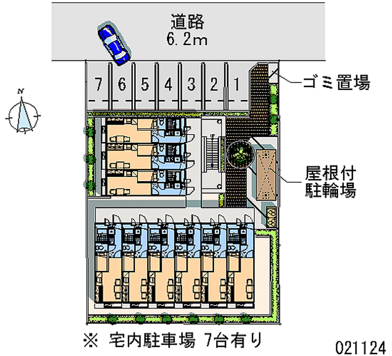 レオパレス青空 月極駐車場