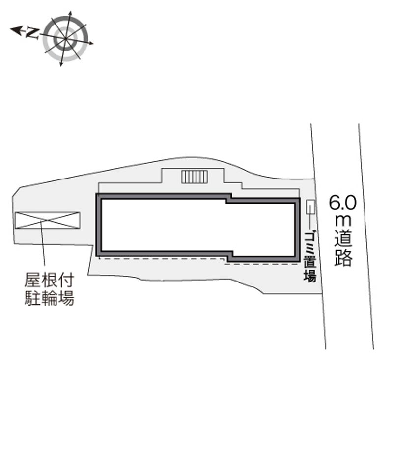 レオパレスアネッソ井口 配置図