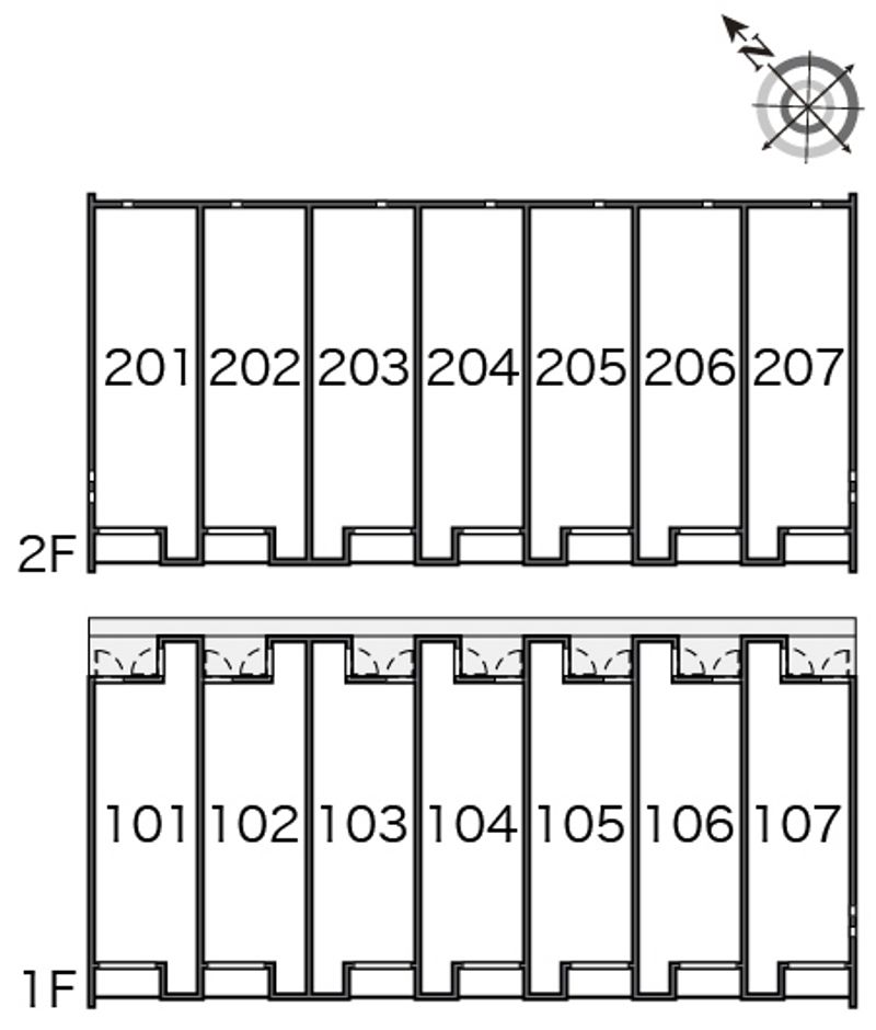 クレイノＮＯＡ　ＴＯ　ＪＫ 間取配置図